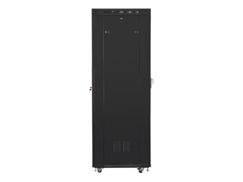 LANBERG SZAFA STOJĄCA RACK 19" 42U 600X800 DRZWI PERFOROWANE LCD CZARNA FF01-6842-23BL (FLAT PACK)