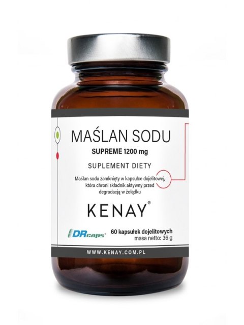 KENAY Maślan sodu SUPREME 1200mg 60 kaps.
