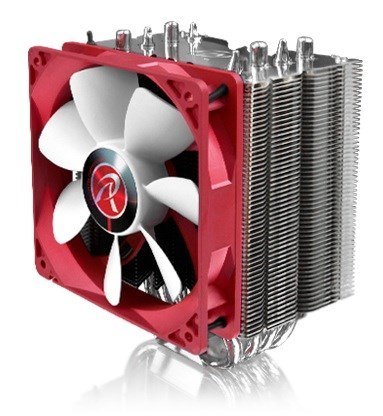 RAIJINTEK Themis Evo Procesor Chlodnica/wentylator 12 cm Metaliczny, Czerwony, Biały RAIJINTEK Themis Evo Procesor Chlodnica/wentylator 12 cm Metaliczny, Czerwony, Biały