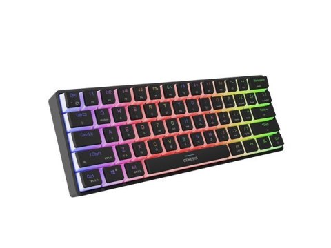 KLAWIATURA DLA GRACZY GENESIS THOR 660 G2 US BLACK BEZPRZEWODOWA RGB MECHANICZNA GATERON BROWN KLAWIATURA DLA GRACZY GENESIS THOR 660 G2 US BLACK BEZPRZEWODOWA RGB MECHANICZNA GATERON BROWN